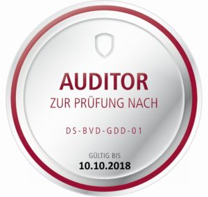 Dr. Gerolf Starke Auditor nach DS-BVD-GDD-01 Prüfung Auftragsdatenverarbeitung (ADV)